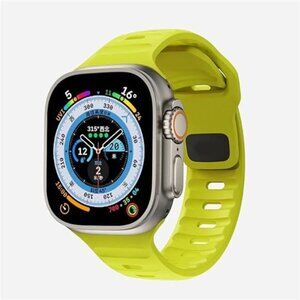 Soft Silicone Strap Compatible with Apple Watch Band For Ultra Sport 42/44/45/49